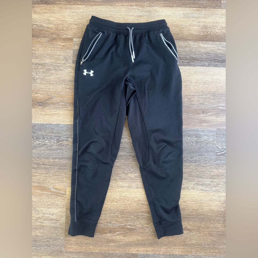 Under Armour Black Joggers YL